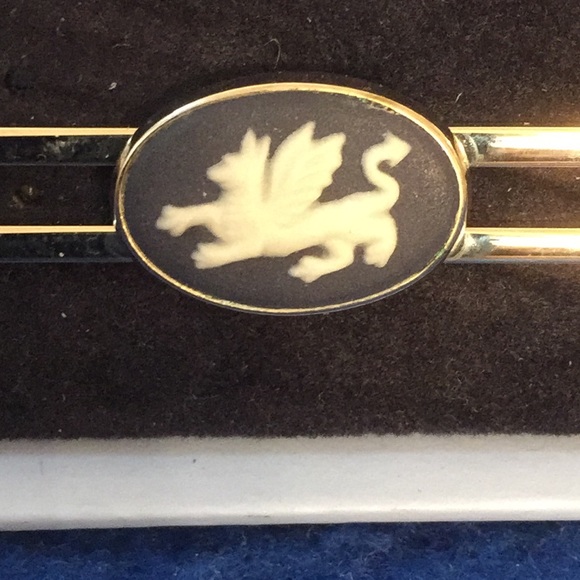 Wedgwood Other - NIB Wedgwood  Dark Blue Jasperware Tie Tac or Clip